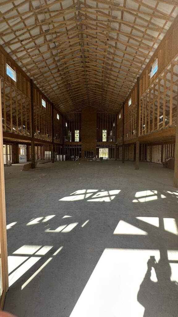 Church New Construction Interior
