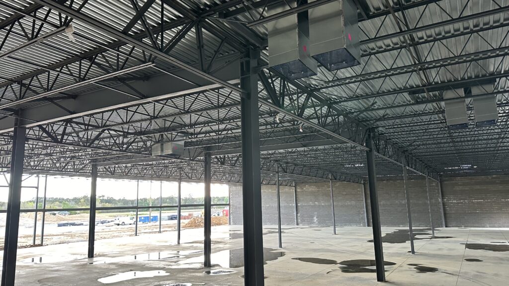 Commercial Steel Interior