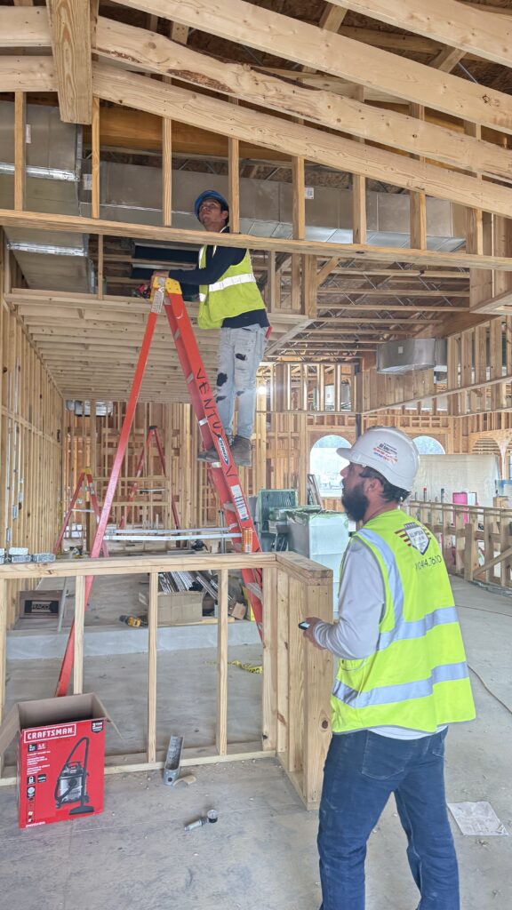AAHAC Crew Ductwork Install